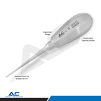 Root Elevator Bein Round, Dental Root Elevator, Straight 2.0mm – Precision Dental Instrument - Azatek Instruments