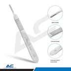 Scalpel Handle, Bard Parker Scalpel Handle, No. 3 | Azatek Instruments - Azatek Instruments