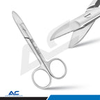 Beebee Crown Scissors 11cm – Dental Saw Edge Scissors - Azatek Instruments