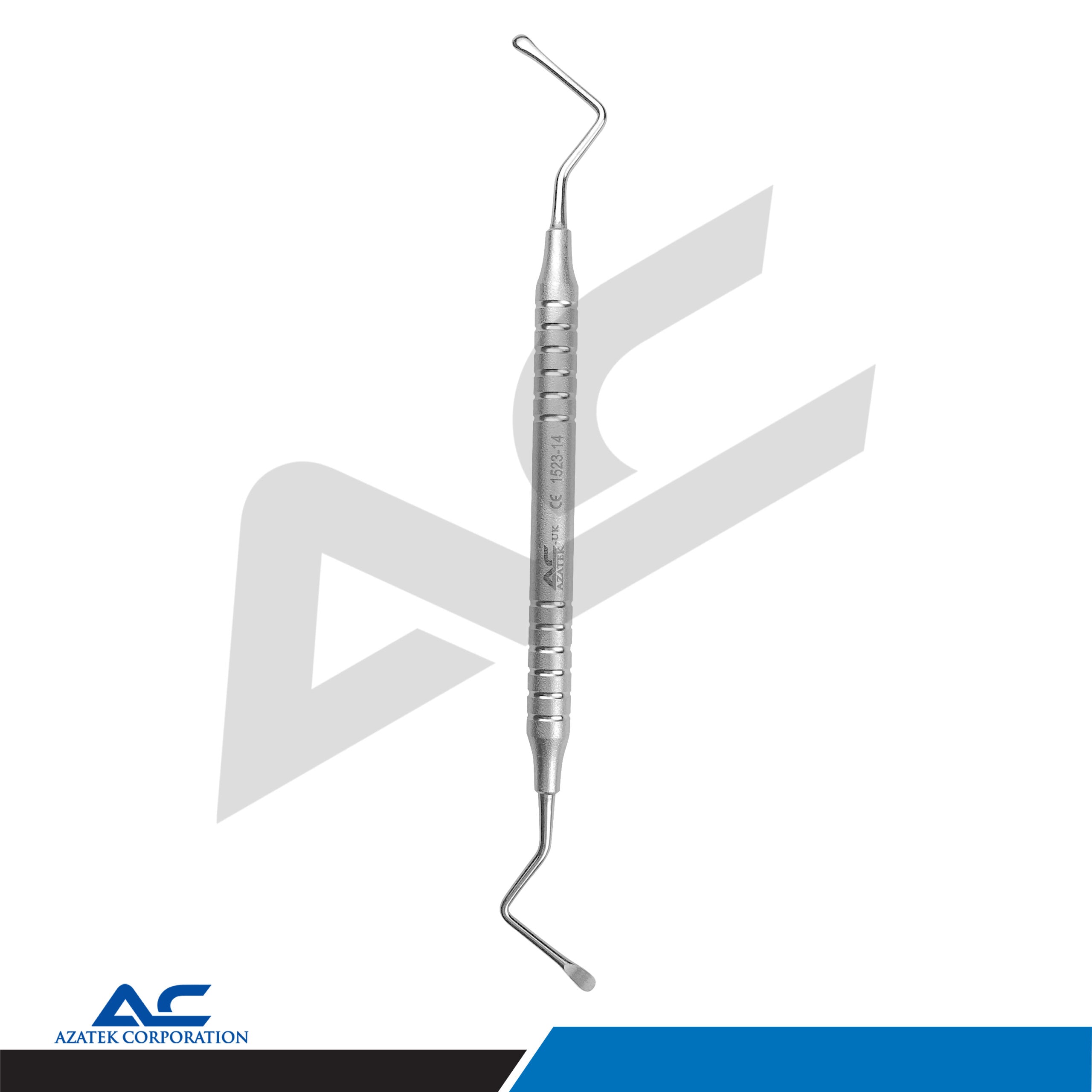 Curette Dental, Lucas Curette 3/3mm, Fig. 86 – Precision Dental Instrument - Azatek Instruments