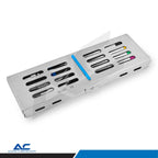 Azatek 1611-01KT Dental Sinus Elevation Internal Kit with five bayonet concave osteotomes