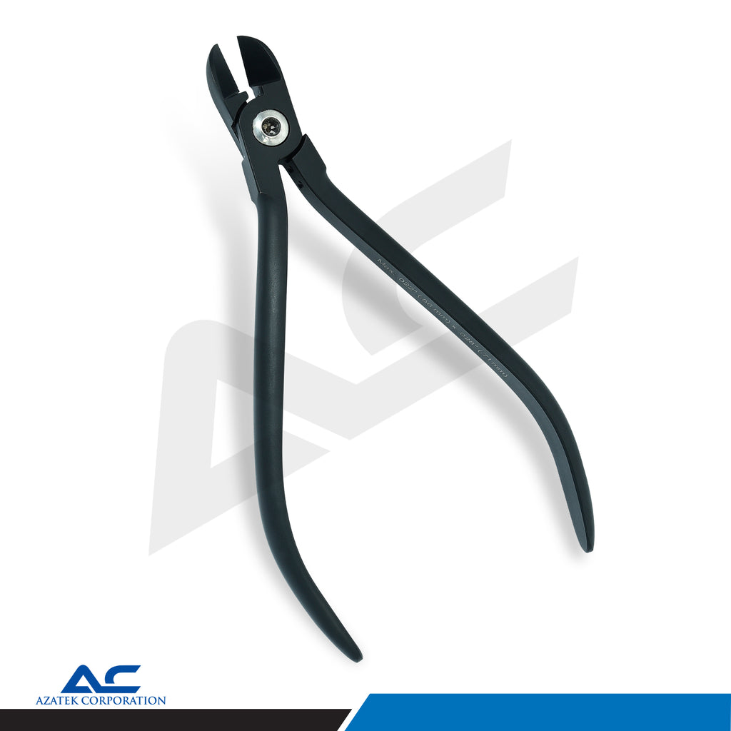 Hard Wire Cutter, Straight Hard Wire Cutter, Angled 15 ° (Black)