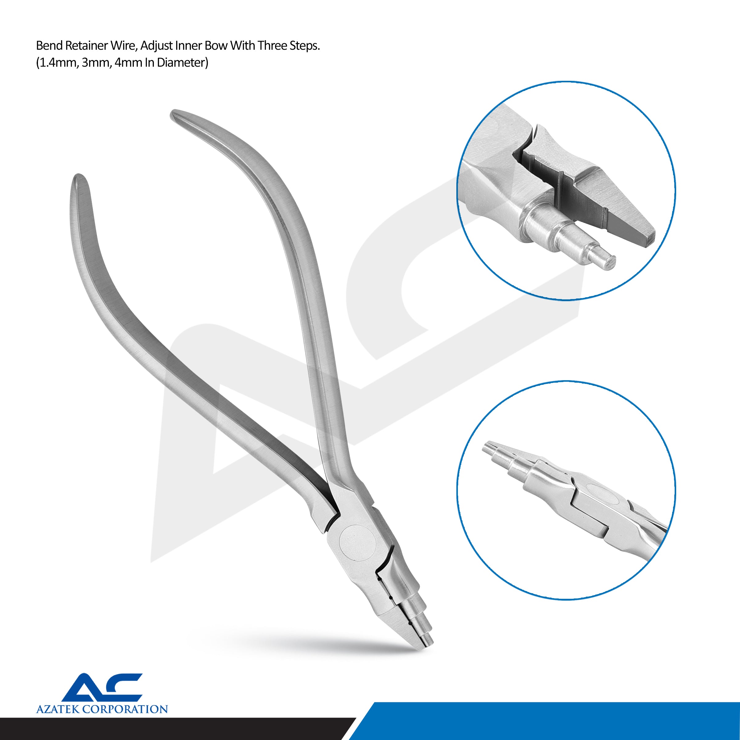 Young Loop Forming Pliers – Professional Orthodontic Young's Loop Plier - Azatek Instruments