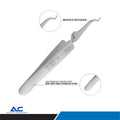 Buccal Tube Tweezer 12cm – Professional Orthodontic Placement Tweezer - Azatek Instruments