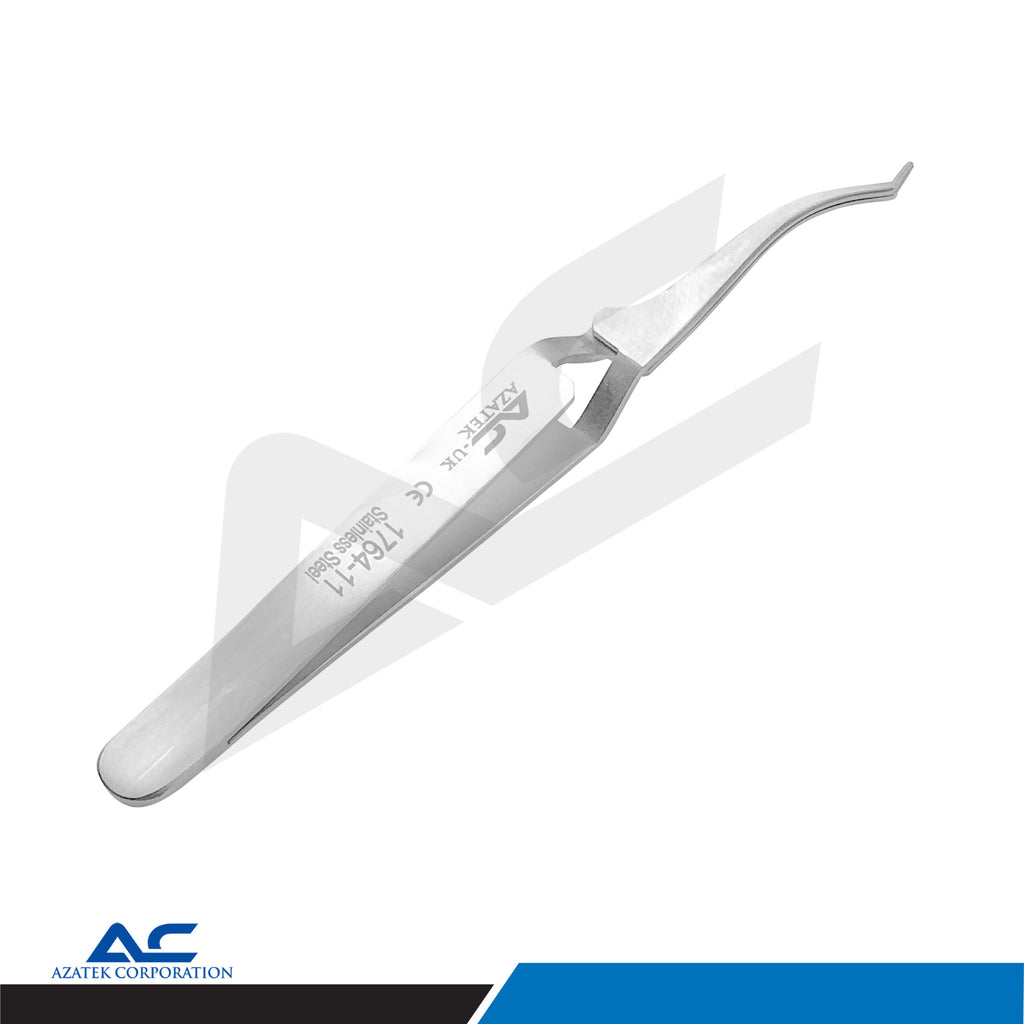 Buccal Tube Tweezer 12cm – Professional Orthodontic Placement Tweezer - Azatek Instruments