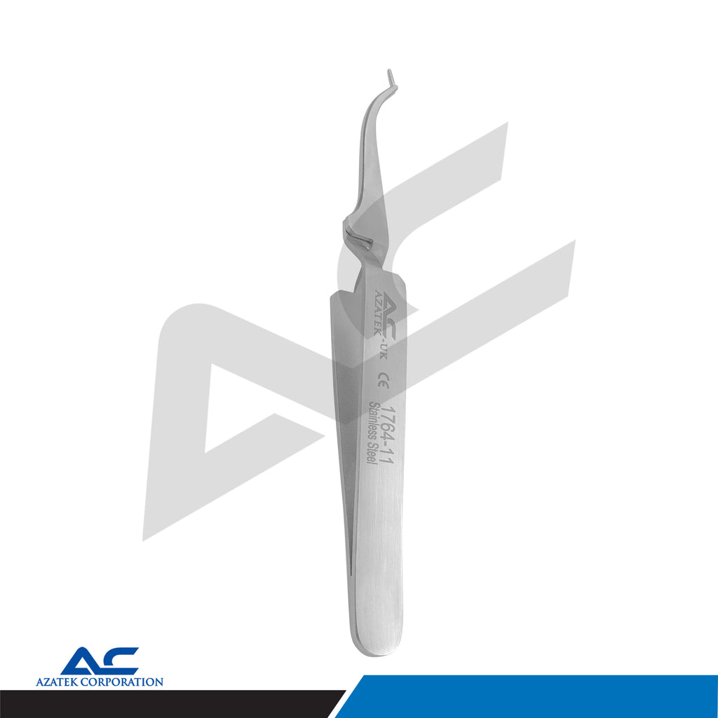 Buccal Tube Tweezer 12cm – Professional Orthodontic Placement Tweezer - Azatek Instruments