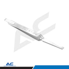 Direct Bond Bracket Tweezer with Blade 13.5cm – Precision Orthodontic Bracket Placement Tool - Azatek Instruments