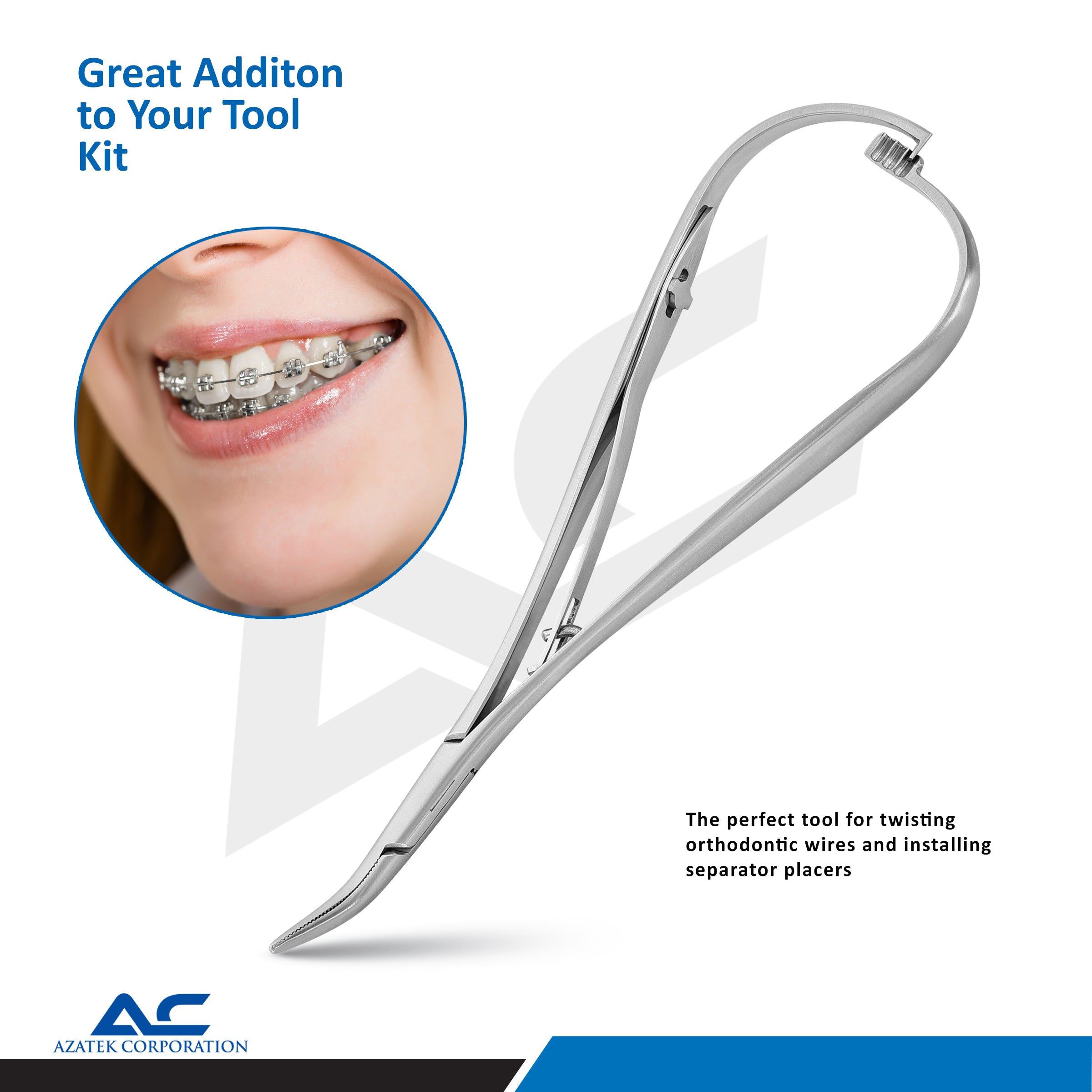 Mathieu Smaha Curved 14cm – Curved Surgical Needle Holder