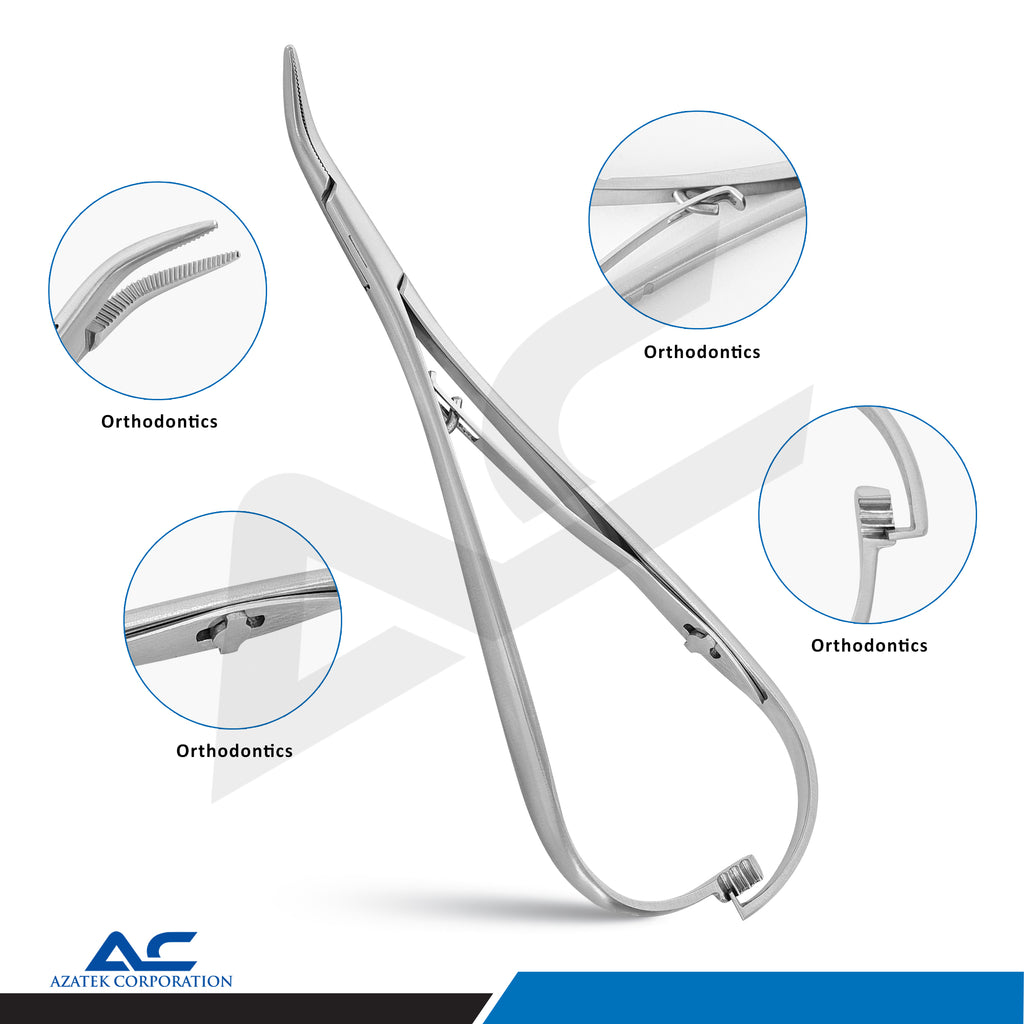 Mathieu Smaha Curved 14cm – Curved Surgical Needle Holder