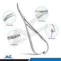 Mathieu Smaha Curved 14cm – Curved Surgical Needle Holder