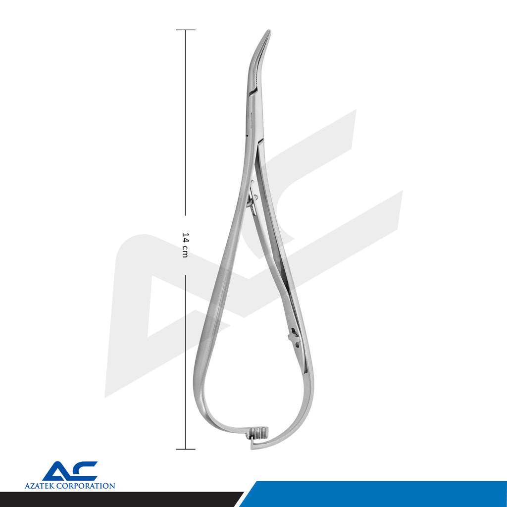 Mathieu Smaha Curved 14cm – Curved Surgical Needle Holder