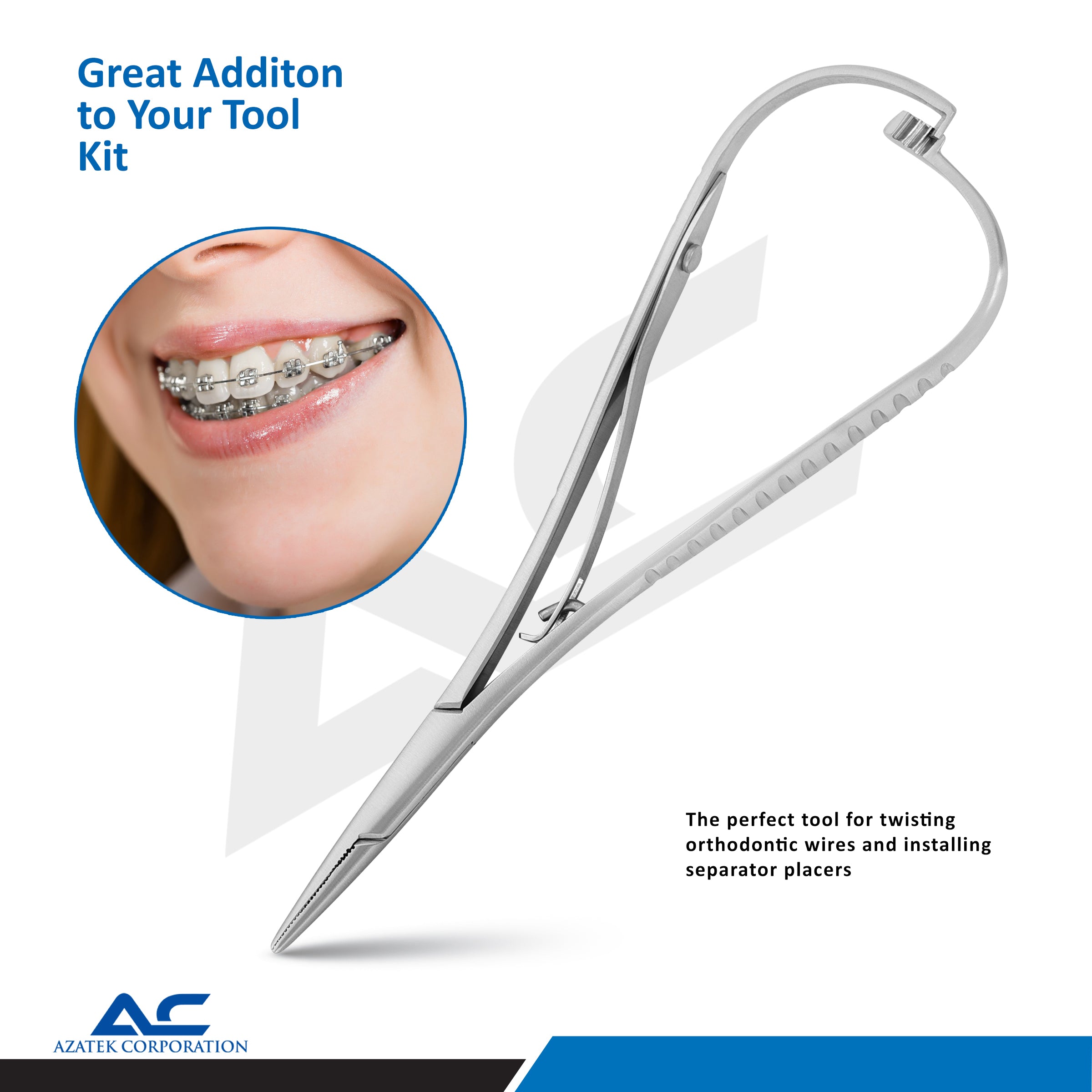 Mathieu Needle Holder 14cm – Stainless Steel Surgical Needle Holder