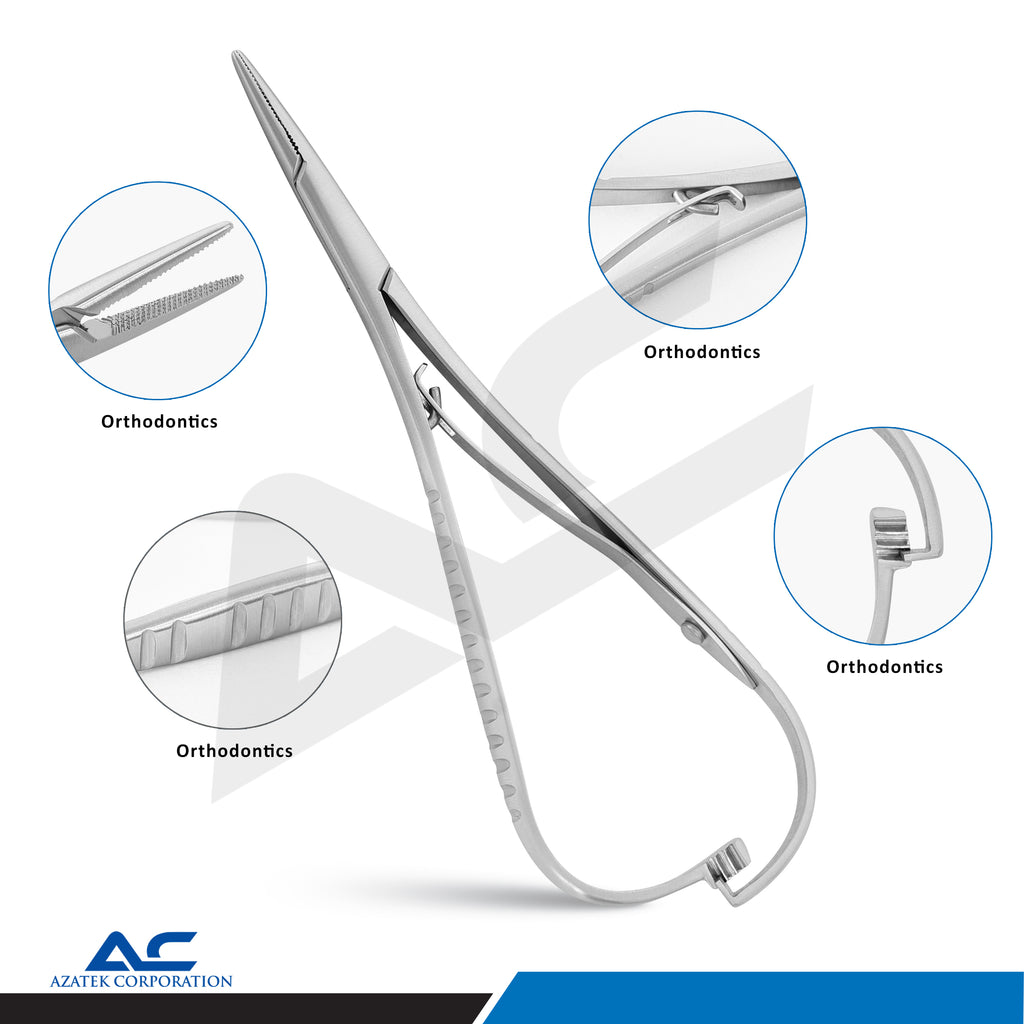 Mathieu Needle Holder 14cm – Stainless Steel Surgical Needle Holder