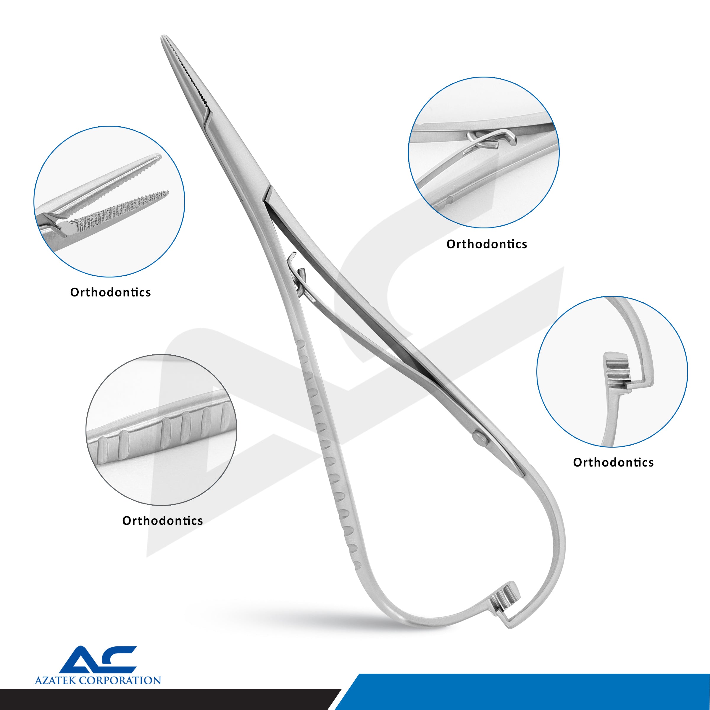 Mathieu Needle Holder 14cm – Stainless Steel Surgical Needle Holder