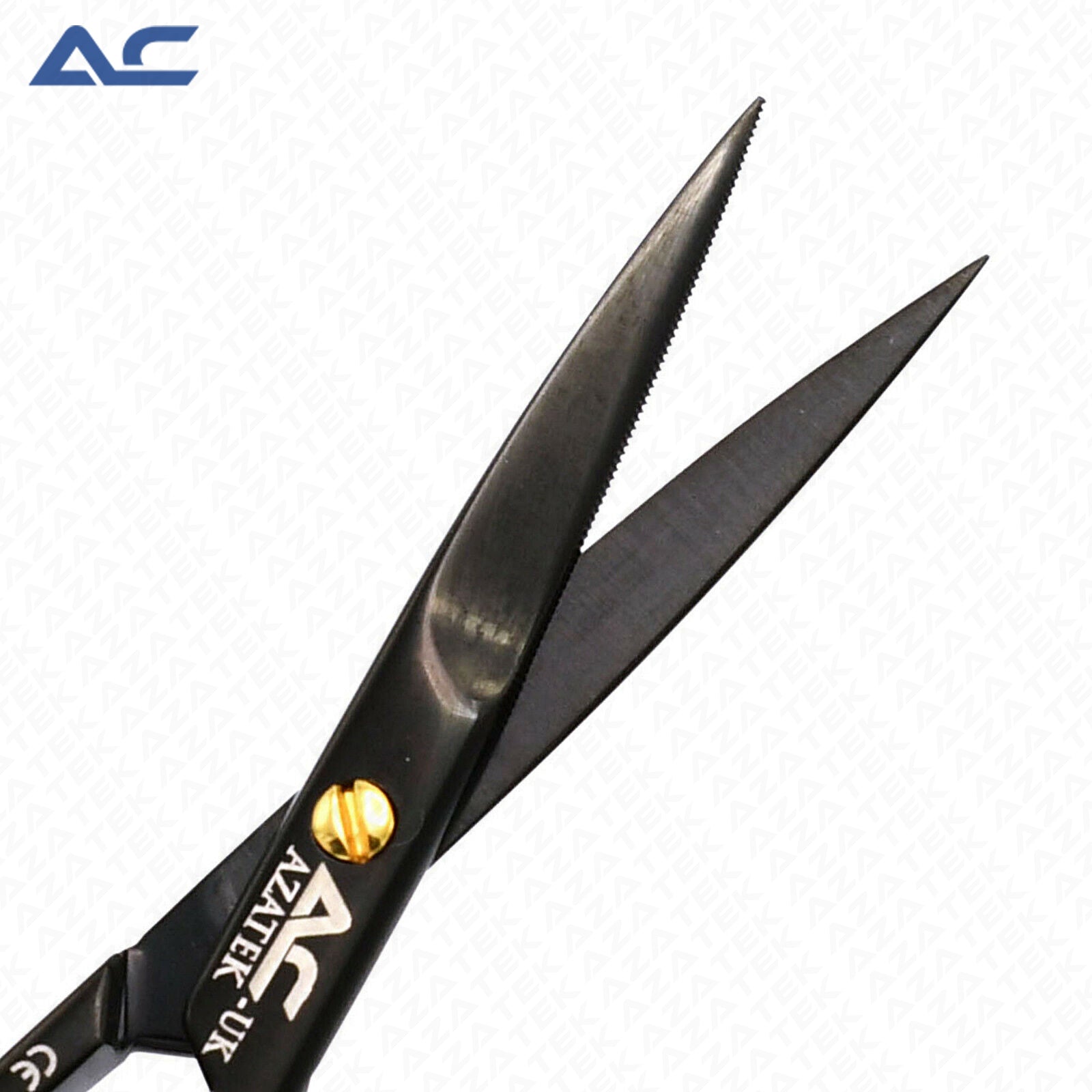 Black TitaN Iris Scissors Straight 11cm – Surgical Iris Scissors - Azatek Instruments