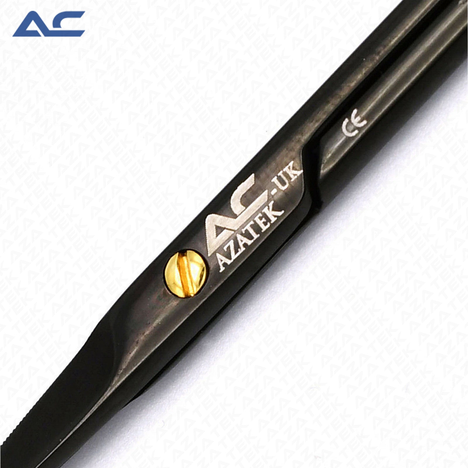 Black TitaN Iris Scissors Straight 11cm – Surgical Iris Scissors - Azatek Instruments
