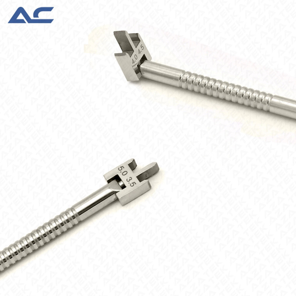 45-degree orthodontic bracket positioning gauge for accurate dental bracket height measurement
