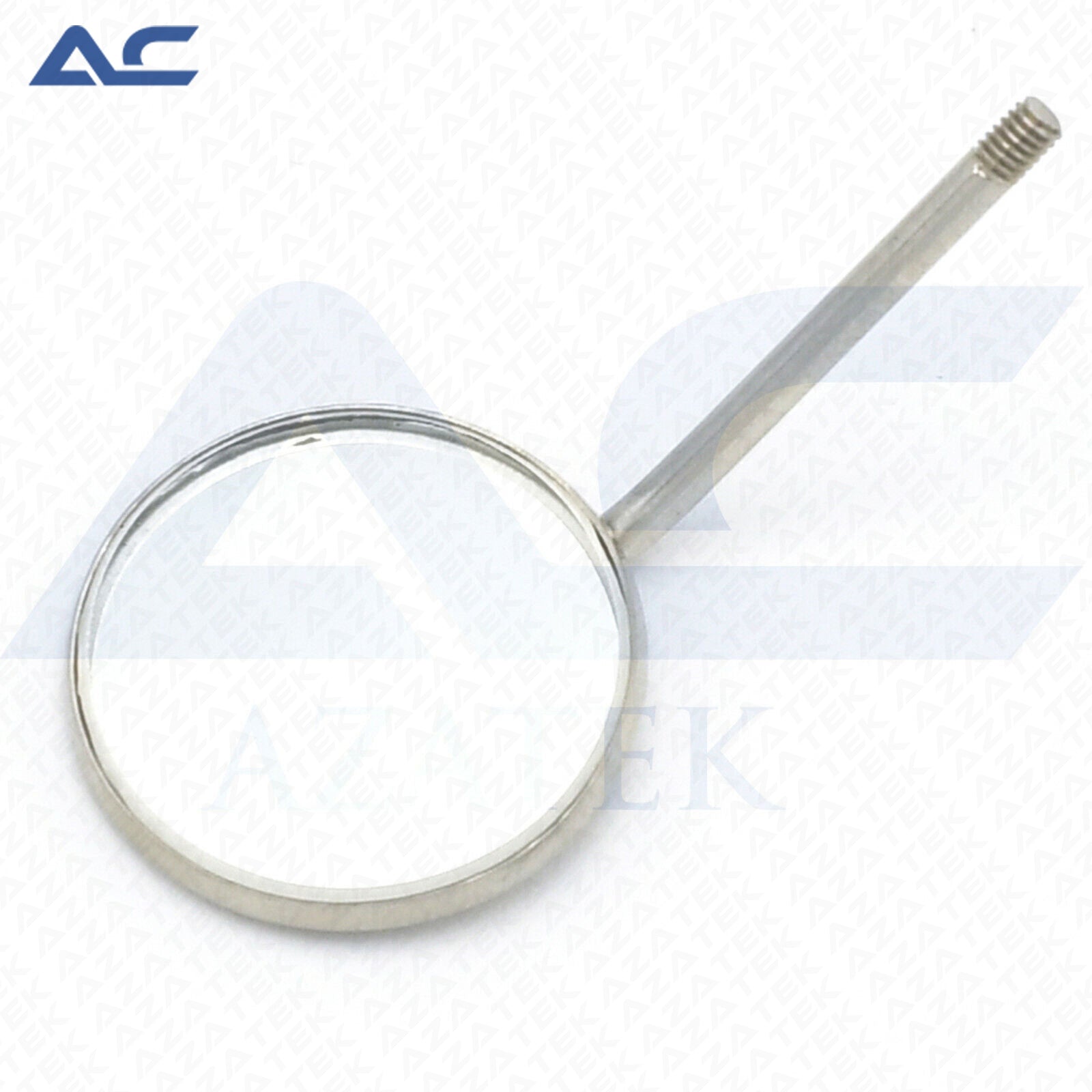 Dental Mirror Handle 12cm Stainless Steel | Professional Dental Mirror Handle for Clear Oral Examination & Diagnostic Procedures - Azatek Instruments