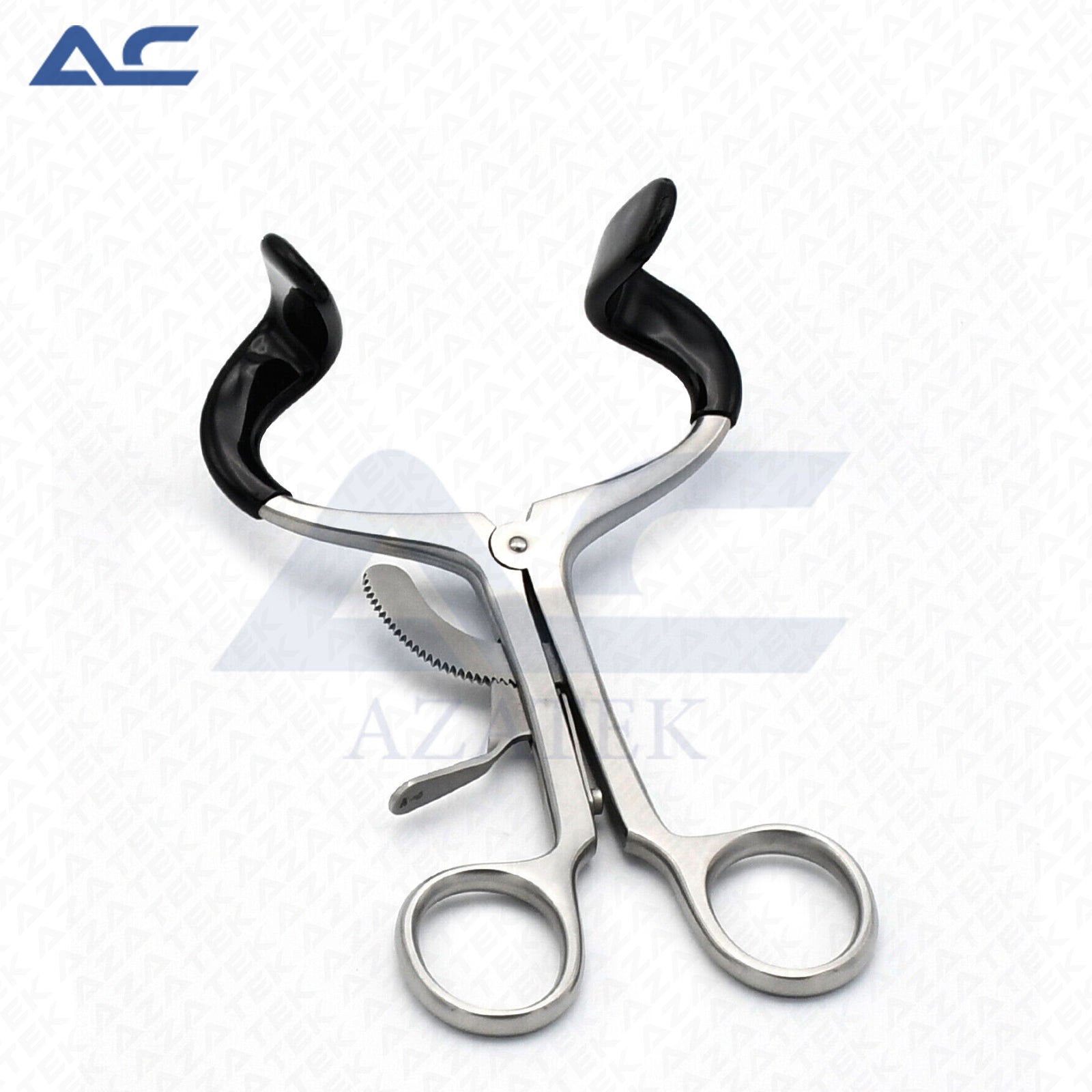 Dental Mouth Gag, Dental Open Mouth Gag Adult Size 14cm Stainless Steel - Azatek Instruments