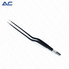 European Bayonet Bipolar Forceps 20cm with Reusable Electrocautery Cable - Azatek Instruments