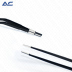 European Bayonet Bipolar Forceps 20cm with Reusable Electrocautery Cable - Azatek Instruments