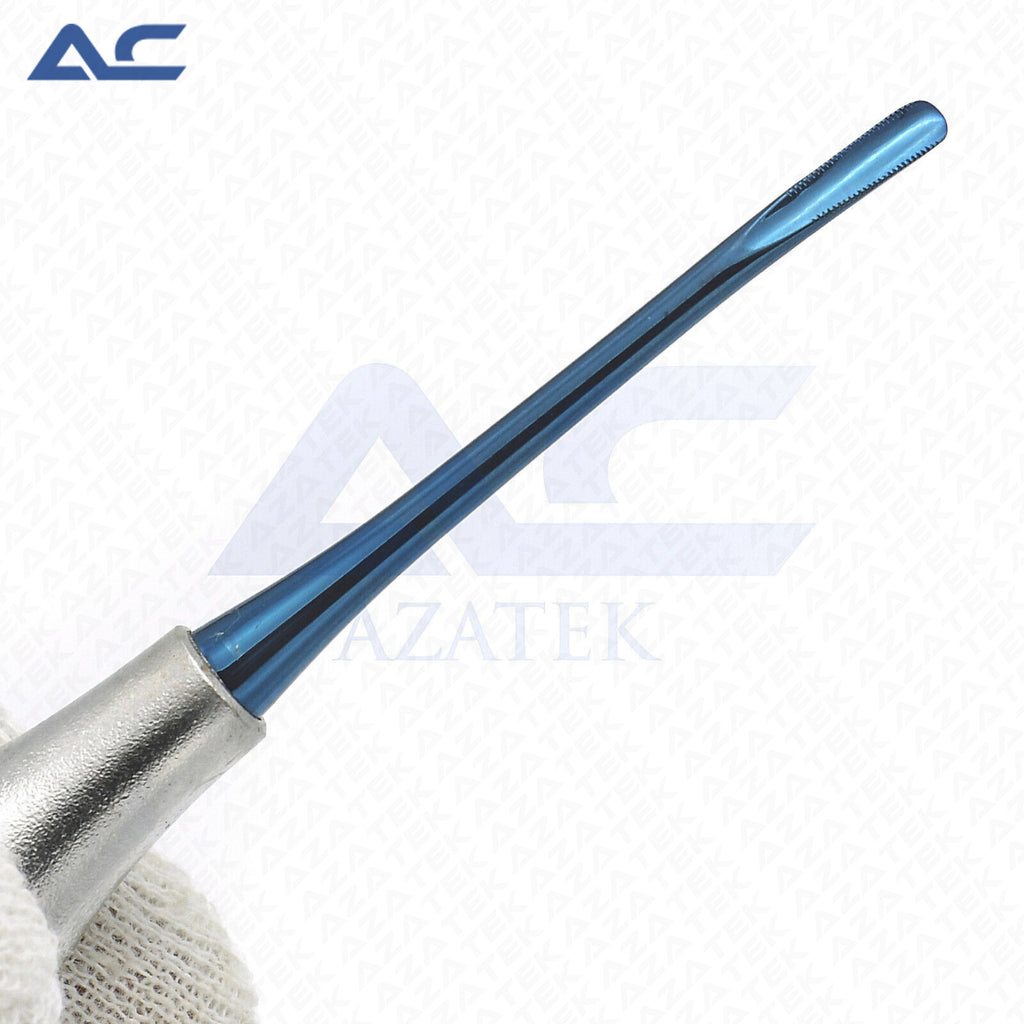 Dental Luxators, Luxator Elevators, Luxating Hybrid Elevators, Set of 07 Pcs. (Blue TitaN) - Azatek Instruments
