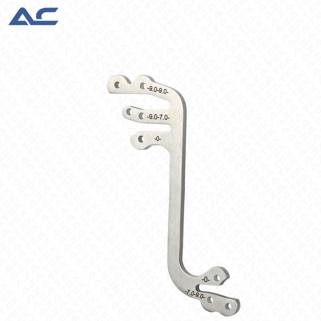 Locator Depth Pin Gauge Guide S-L Type – Precision Dental Implant Surgical Measuring Instrument - Azatek Instruments