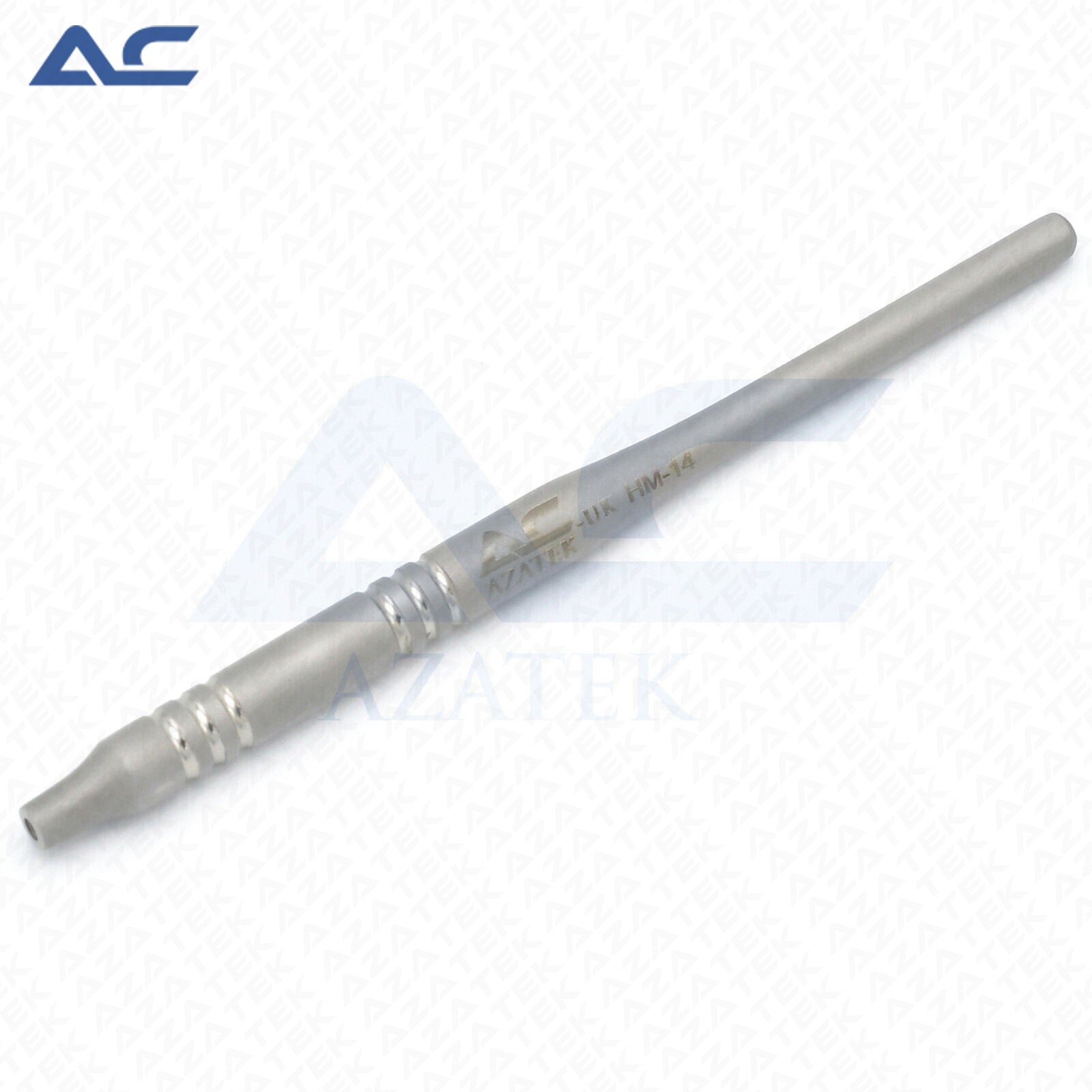 Dental Mirror Handle 12cm Stainless Steel | Professional Dental Mirror Handle for Clear Oral Examination & Diagnostic Procedures - Azatek Instruments