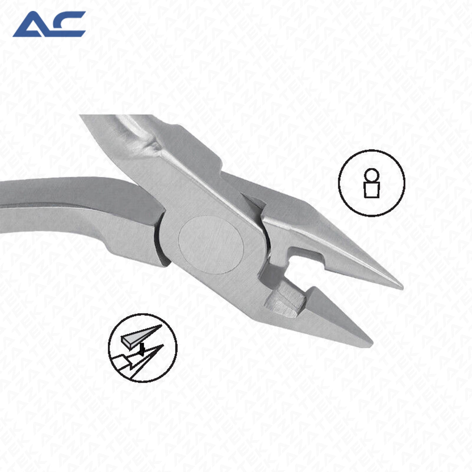Bird Beak Pliers, Bird Beak Orthodontic Pliers, Bird Beak Pliers Dental - Azatek Instruments
