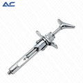 Dental Syringe Stainless Steel, Anesthesia Dental Syringe Folding Type 1.8ml EU/AM - Azatek Instruments