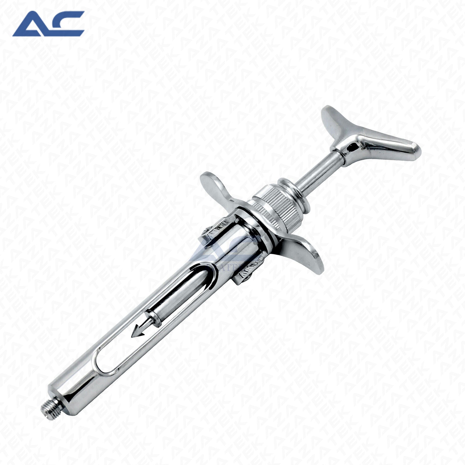 Dental Syringe Stainless Steel, Anesthesia Dental Syringe Folding Type 1.8ml EU/AM - Azatek Instruments