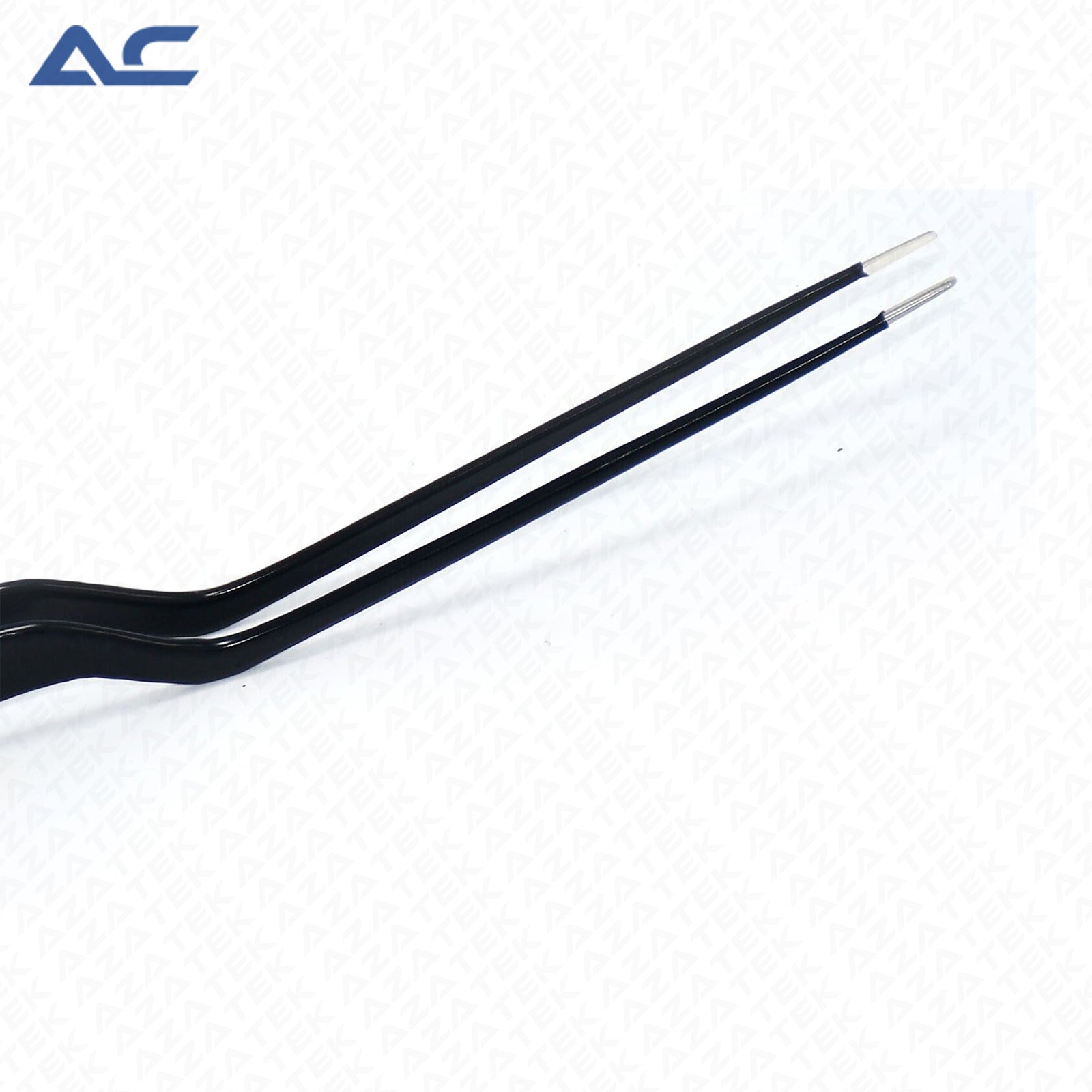 European Bayonet Bipolar Forceps 20cm with Reusable Electrocautery Cable - Azatek Instruments