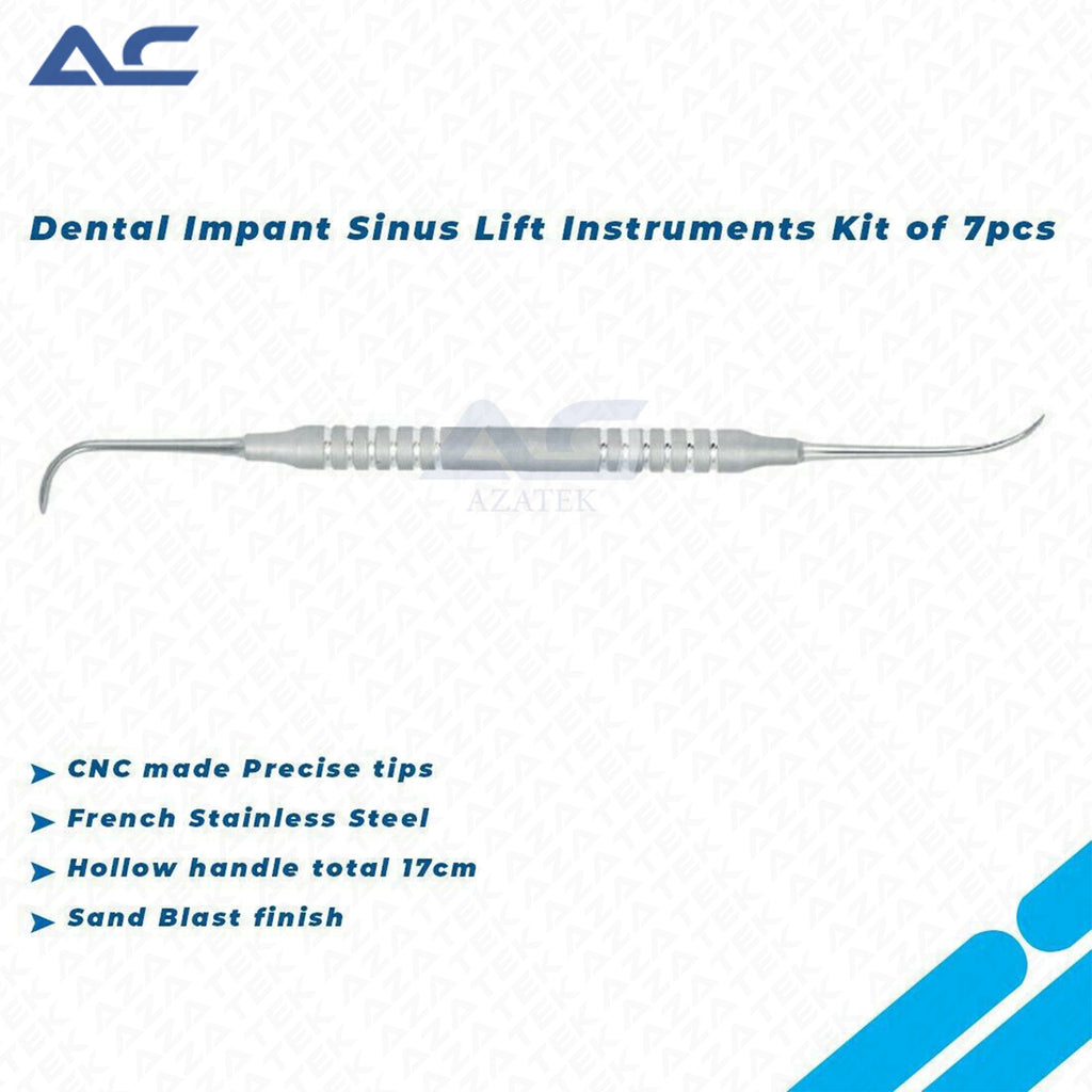Dental Sinus Lift Kit (7 Pieces) – Professional Oral Surgery Instrument Set