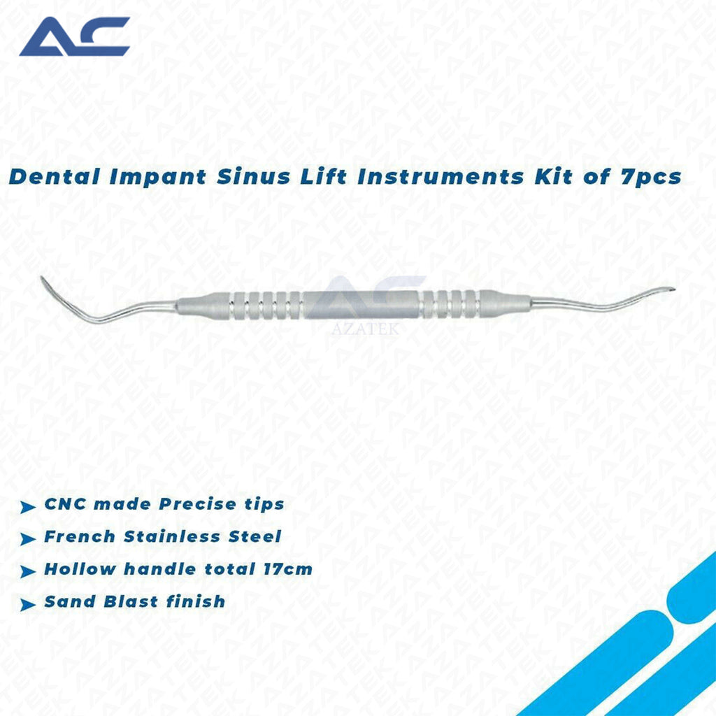 Dental Sinus Lift Kit (7 Pieces) – Professional Oral Surgery Instrument Set
