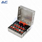 Azatek Dental Bone Expander Sinus Lift Kit supplied in stainless steel case
