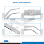 Autoclavable reusable stainless steel Dental College Tweezers by Azatek Instruments