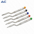 Azatek dental sinus lift osteotome set with colour-coded handles