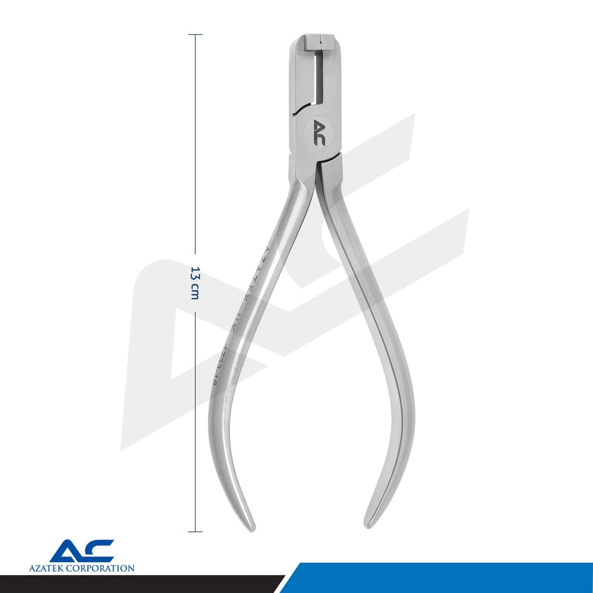 Azatek detailing step plier for intra-oral orthodontic archwire adjustment