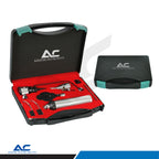 Azatek ENT Diagnostic Otoscope & Ophthalmoscope Instrument Kit complete professional medical examination set with carry case and accessories.