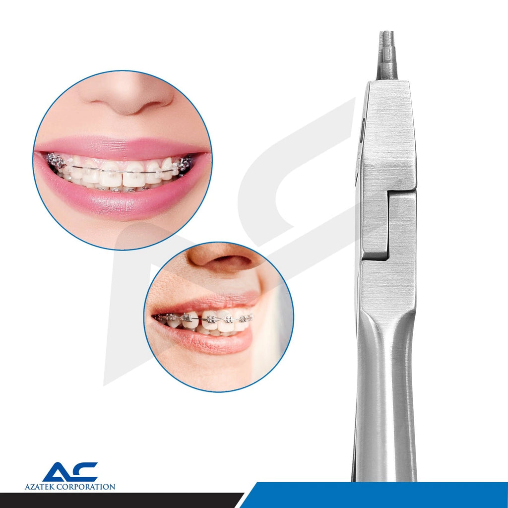 Azatek Kim plier 13cm orthodontic dental instrument for wire cutting and bending