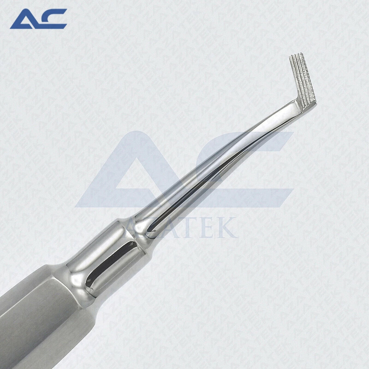 Stainless steel handle of Azatek Orthodontic Mershon Band Pusher