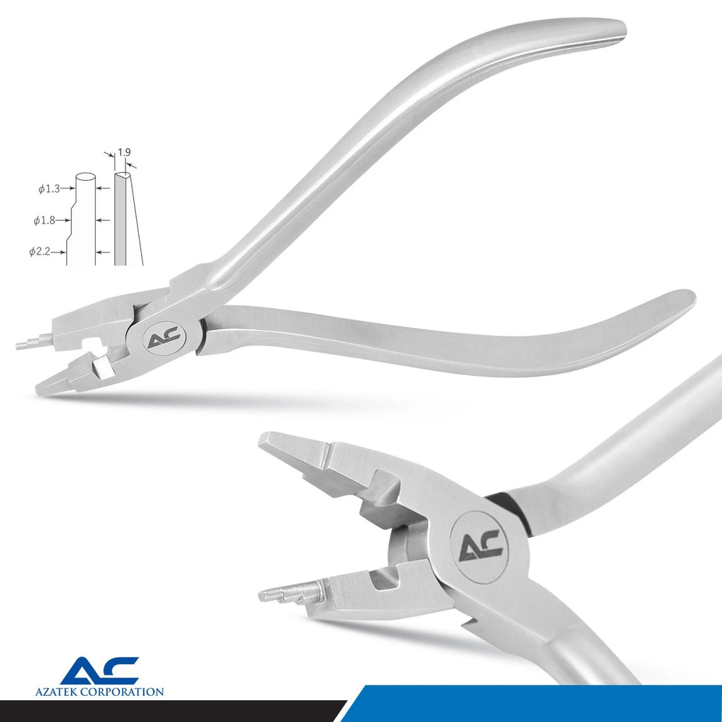 Azatek orthodontic Kim plier precision jaws for cutting orthodontic wire