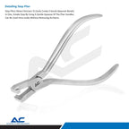Azatek Orthodontic Step Plier with precision stepped bending jaws