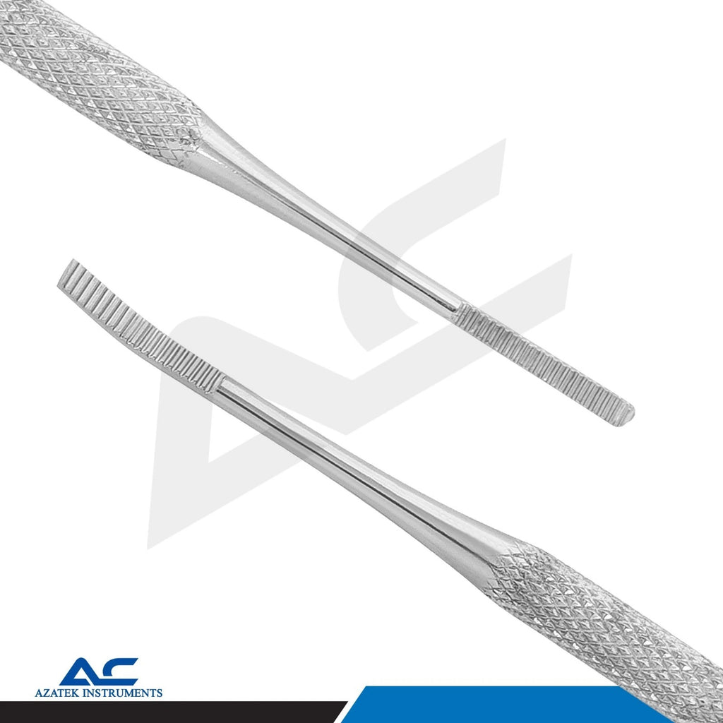 Azatek podiatry toenail care kit for trimming thick, fungal and ingrown toenails with professional stainless steel instruments.