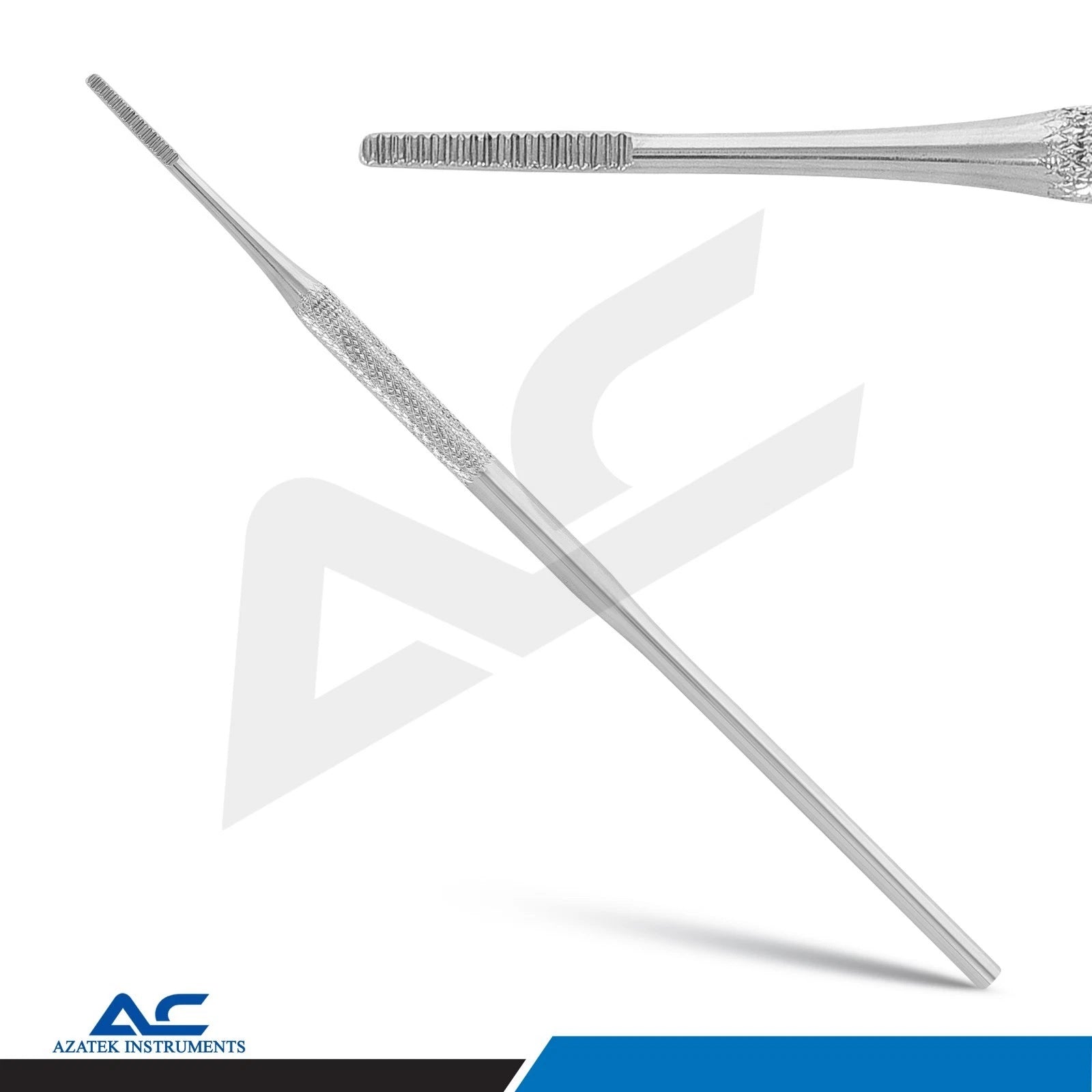 Azatek podiatry toenail care kit for trimming thick, fungal and ingrown toenails with professional stainless steel instruments.