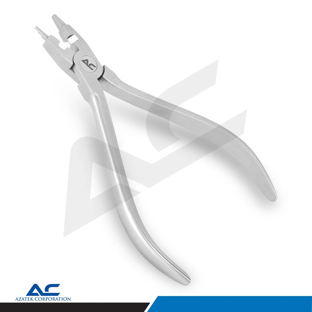 Azatek professional orthodontic Kim plier 13cm for wire cutting and bending