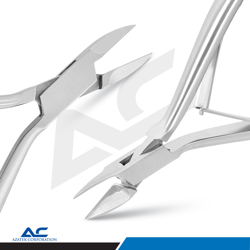 Professional medical-grade nail corner cutter for podiatrists, chiropodists, salons, and home foot care