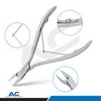 Azatek professional 10cm stainless steel toenail nipper