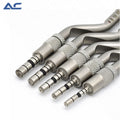 Azatek Sinus Elevation Internal Set 5 Pieces with bayonet concave osteotomes