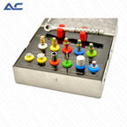 Five graduated bone expanders in 2.6mm, 3.0mm, 3.4mm, 3.8mm and 4.3mm sizes
